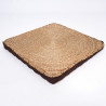 square straw cushion Zabuton