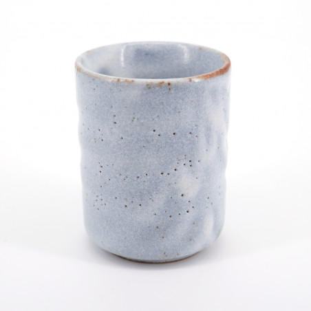 Japanische Teetasse aus blauer Keramik, YUZU PECO