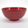 japanese big red bowl capacity 1,05L NEGORO SAME