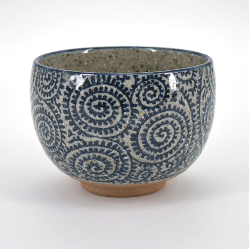 japanese blue patterns bowl TAKO KARAKUSA