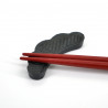  japanese cast iron chopsticks rest pine MATSU