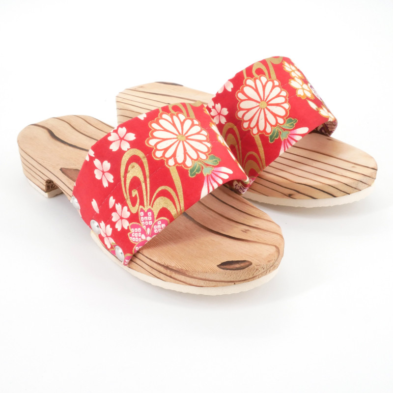 japanese wooden clogs