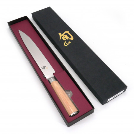 Couteau à légumes Usuba lame fine 195 mm - droitier - Couteaux Usub