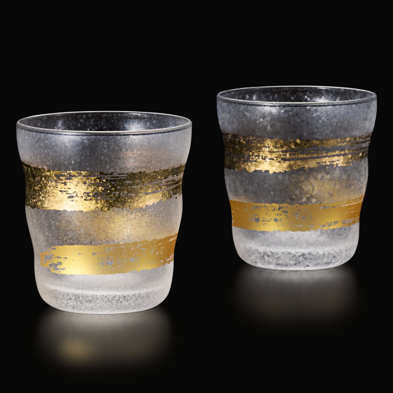 set de 2 verres à Whisky japonais PREMIUM KINICHIMONJI