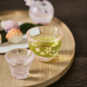 Japanische Glasschale rosa- TIKKAPU