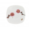 Porte-encens japonais carré en céramique, YUME SAKURA, fleur de cerisier