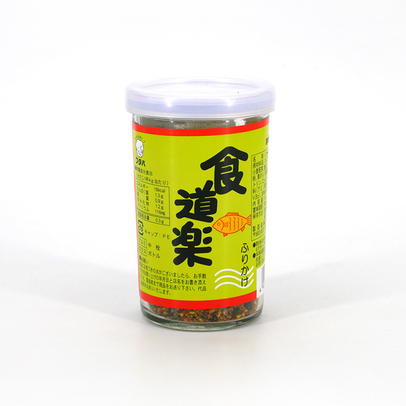 Reisgewürz mit Fisch- und Sesamgeschmack - FUTABA SHOKUDORAKU FURIKAKE, hergestellt in Japan