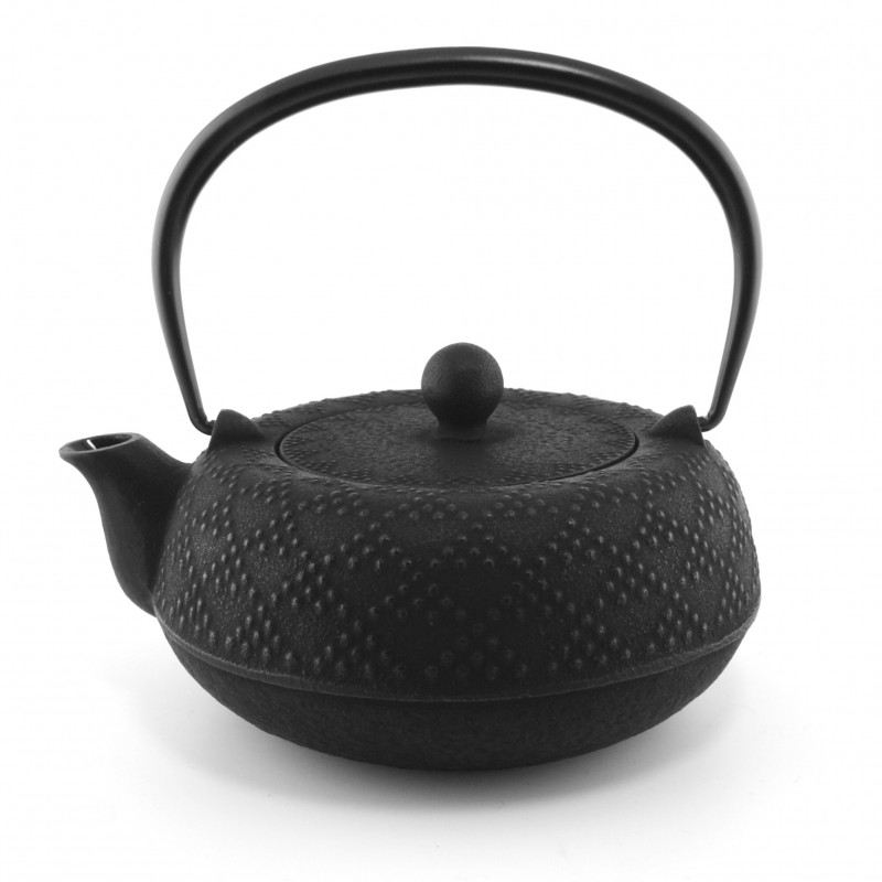 japanese Cast Iron Teapots IWACHU, Koshi arare, black, 0,5 lt   