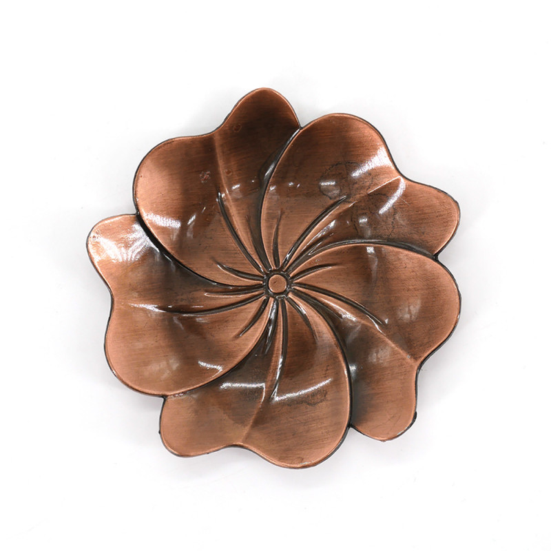 Dessous de verre / tasse en métal couleur bronze - SUCHIRUFURAWA