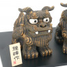 2 Lions gardiens japonais, KOMAINU, Ornement