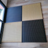 tappeto giapponese in paglia di riso, IBUKI, nero o beige