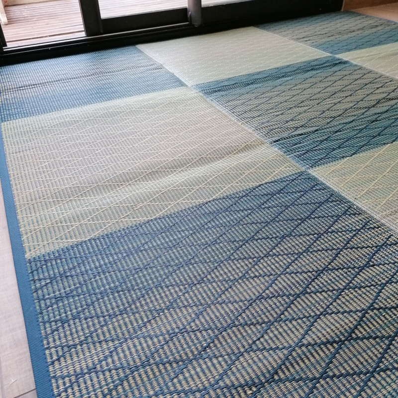 alfombra japonesa tradicional en paja de arroz, BURU