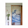 Rideau japonais noren en polyester, KANAGAWA