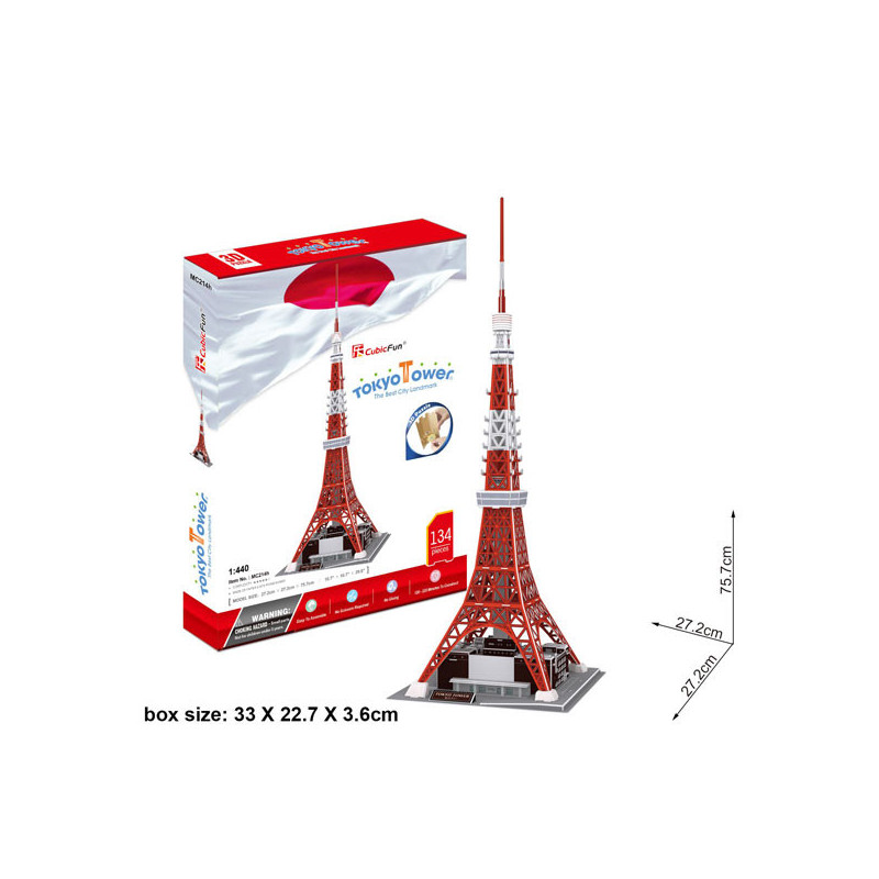 3D Puzzle, TOKYO TOWER