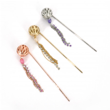 Pique à cheveux Kanzashi, TEMARI