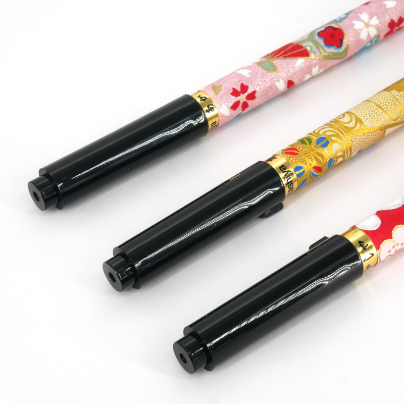 Penna con punta a pennello fatta a mano, EDO, colore casuale