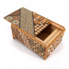 Hakone Yosegi Traditionelle Intarsien Geheimbox, 4 Tier