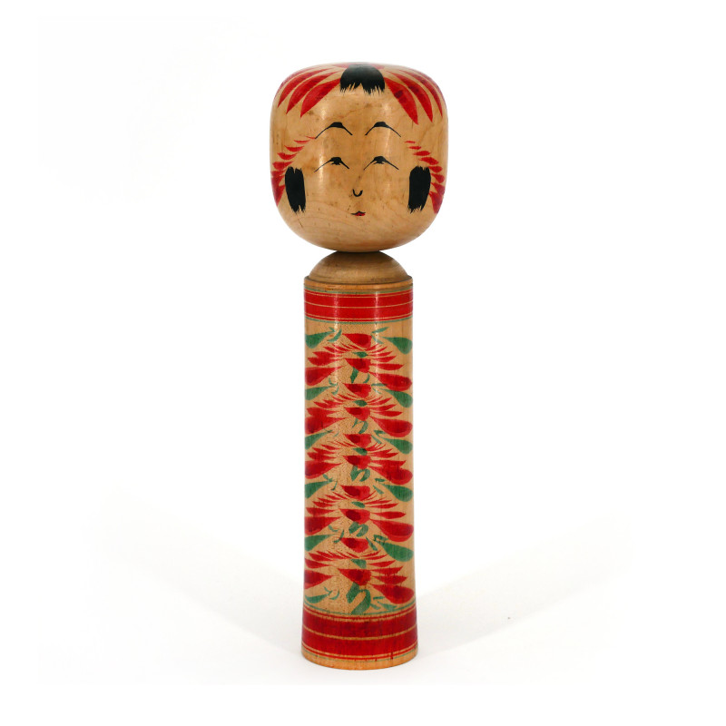 Japanese wooden doll - vintage kokeshi - TOOGATTA