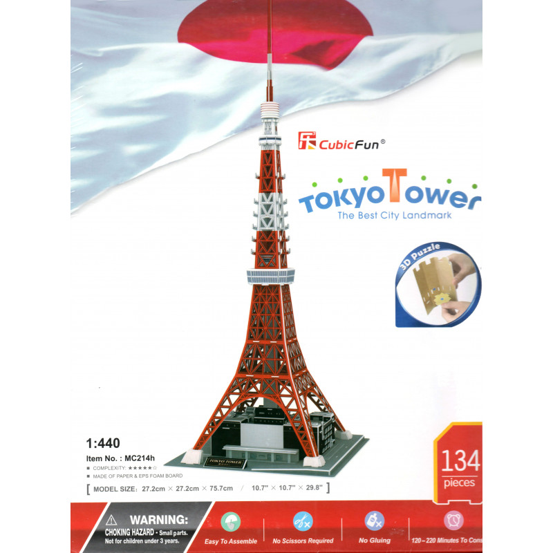 3D Puzzle, TOKYO TOWER