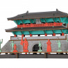 Mini mockup di cartone, NAMDAEMUN, Great South Gate of Seoul, Made in Japan