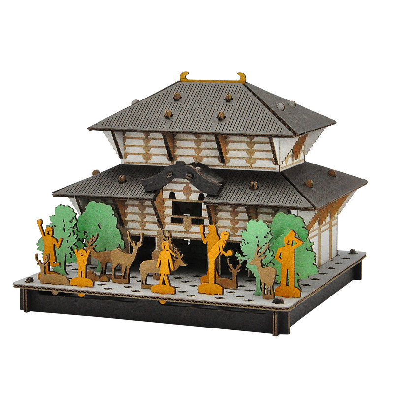 Mini-Karton-Modell, TODAI-JI, Großer Buddha von Nara