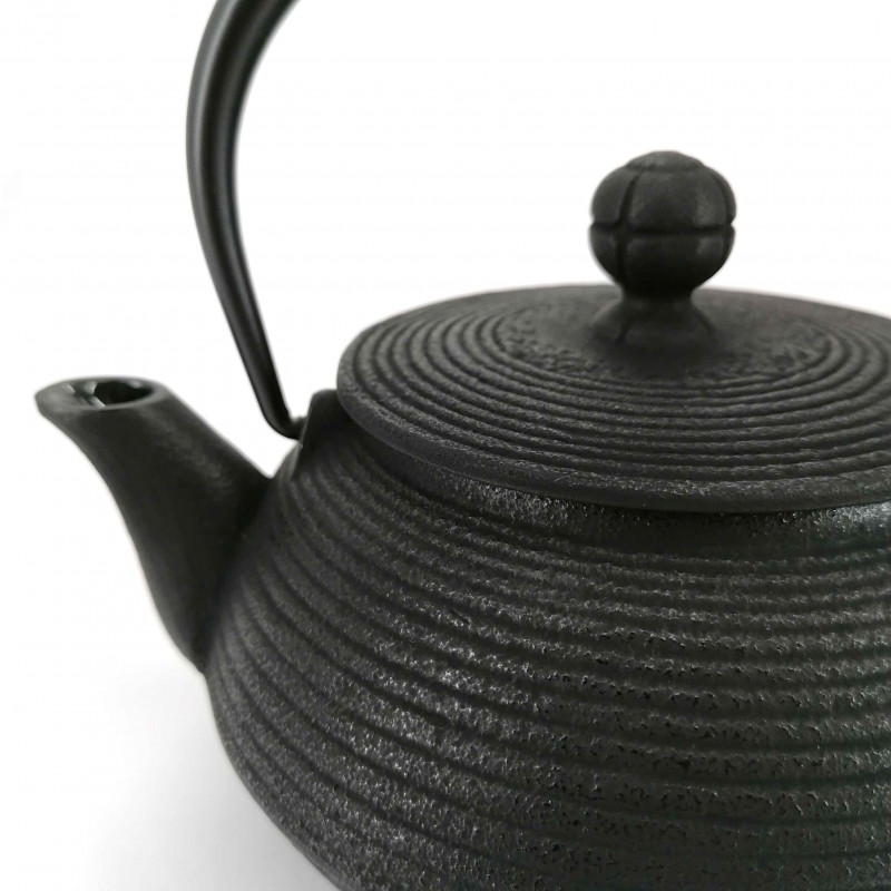 Japanese teapot cast iron, IWACHU SENBIKI 0,55lt, black