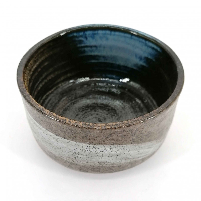 bol japonais à cérémonie du thé - chawan, BARASHI, marron