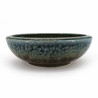 Japanische keramische Suppenschüssel Ø17x6,2cm, SUNAJI, blau und braun