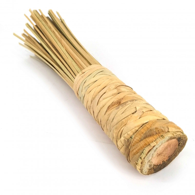 Bambus-Entglasungsbürste mit geflochtenem Griff - TAKE BURASHI