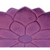 Bruciaincenso giapponese in ghisa viola, IWACHU LOTUS, fiore di loto