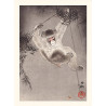 Japanese print, Perched monkey, Ohara Koson
