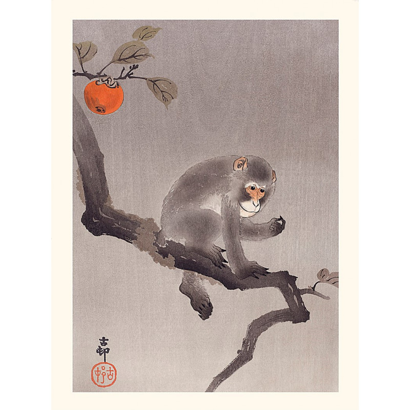 Japanese print, Passereau, Ohara Koson