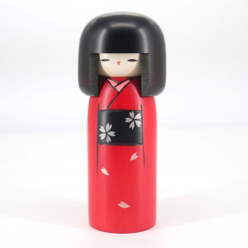 Kokeshi Kimono 13cm Usaburo Kokeshi