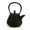 Japanische Teekanne aus emaillierter Bronze, ROJI DOME ARARE, 0.4lt