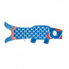 Ocean blue koi carp windsock, KOINOBORI OCEAN