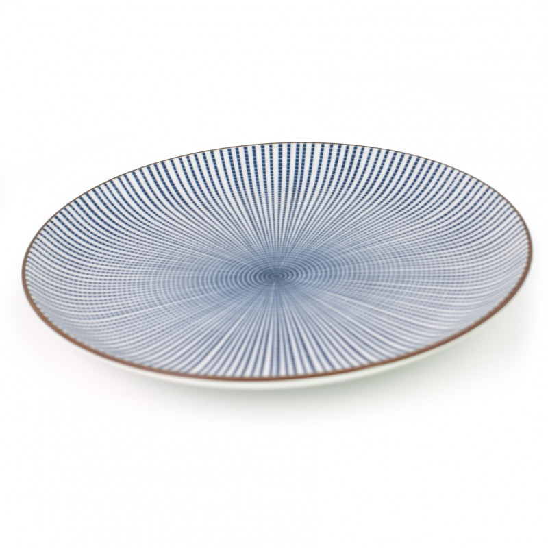 Japanese MYA033M005 round ceramic plate