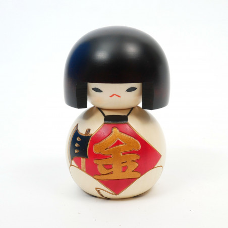 Muñeca japonesa kokeshi kintaro, FUKU BUKU KINTARO