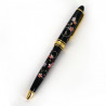 Stylo à bille, encre noir, dans un coffret, fleur de sakura 133mm KARIN