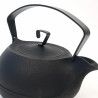 Japanese Cast Iron Kettle, IT-CHUDO, 1.2 L, Black