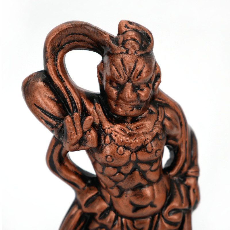 statue Niō couleur cuivre - force brutale Kongō-rikishi - AGYÔ