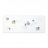 Toalla japonesa pequeña de algodón con estampado de iris azul, AOI KOSAI, 34 x 88 cm