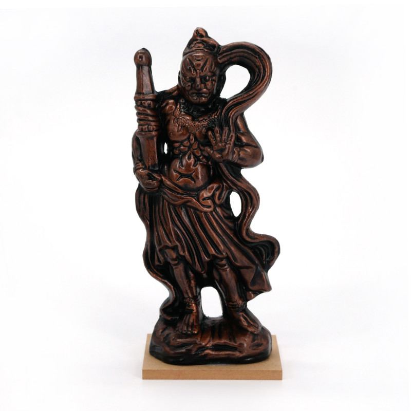  Estatua de color cobre fuerza contenida KINNIOH-UNGYÔ