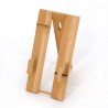 Soporte para ventilador de pared de bambú, SHIRATAKE, 18 cm