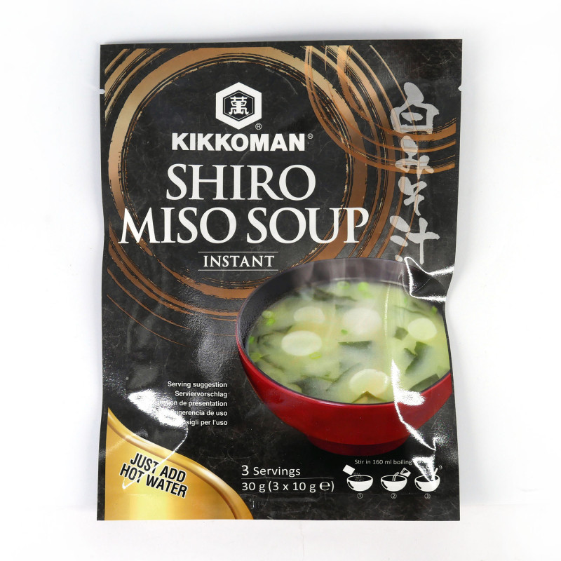 Zuppa di miso rosso, KIKKOMAN INST.SHIRO MISO