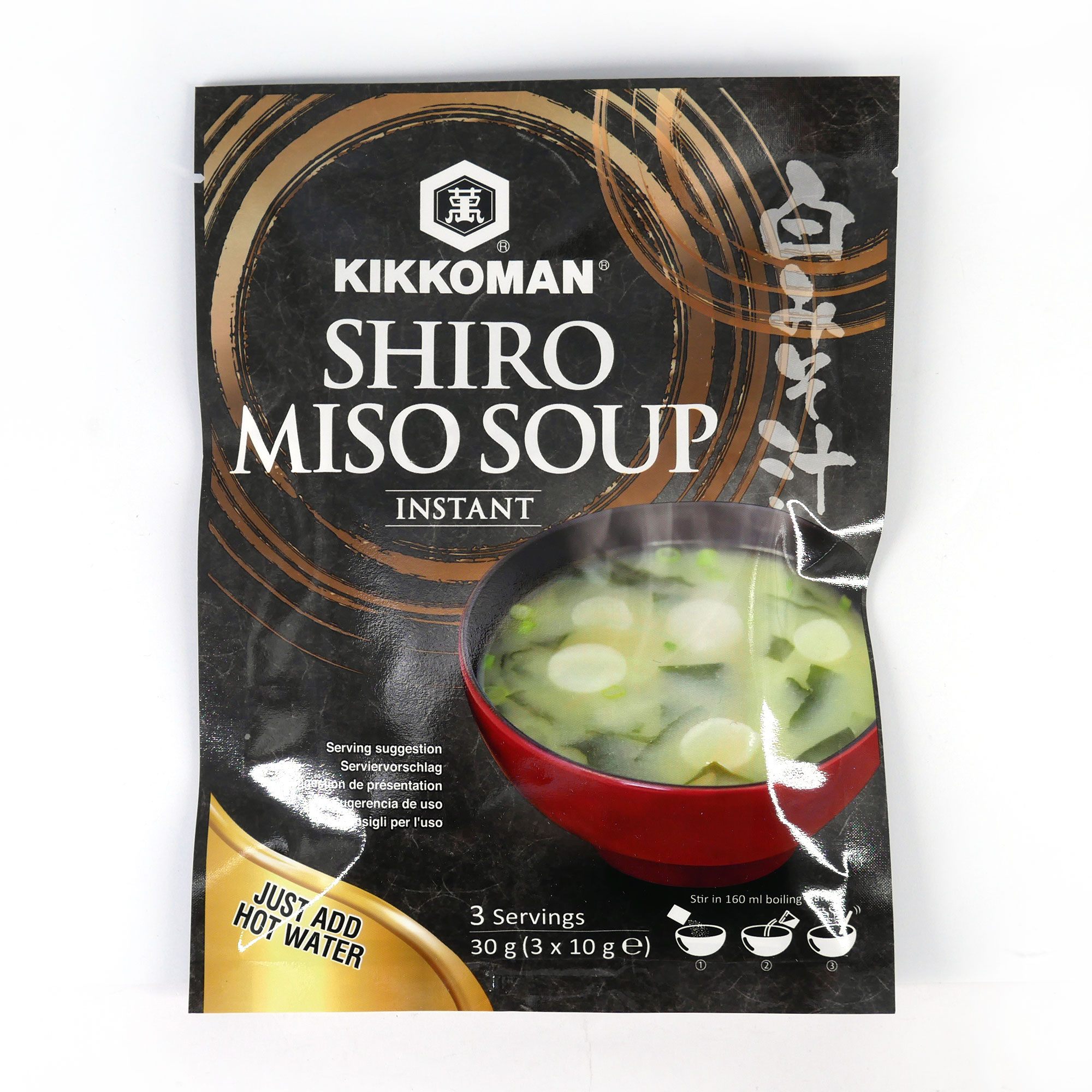 Soupe miso rouge, KIKKOMAN INST.SHIRO MISO
