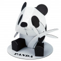Panda modelo con base de cartón, PANDA