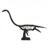 Schwarzes Brachiosaurus-Dinosauriermodell aus Pappe, BURAKIOSAURUSU