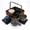 Servizio in ceramica per tè giapponese 1 teiera e 5 tazze 6 pcs PRESTIGE