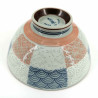 Ciotola di riso in ceramica giapponese, ICHIMATSU