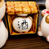 Duo de petits chats japonais célébration saké, SAKE NEKO